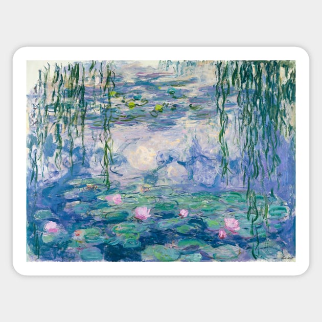 Monet Water Lilies Sticker by bragova